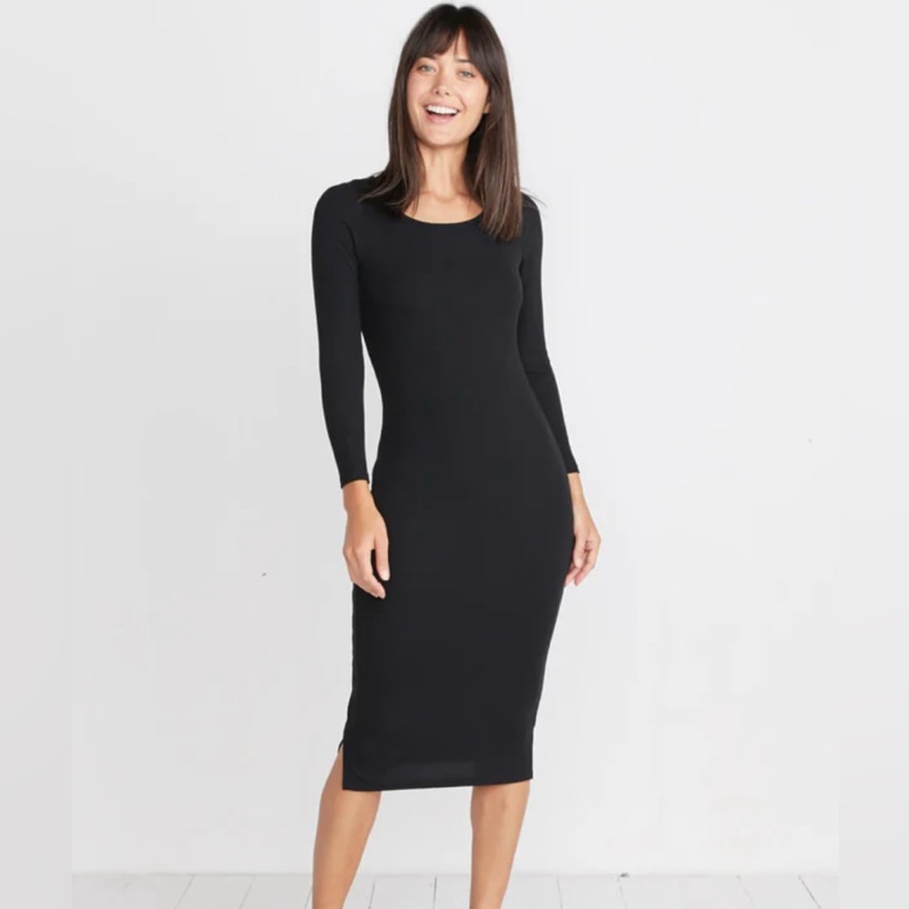 Marine Layer Longsleeve Lexi Midi Dress